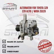 TOYOTA 3ZR 2ZR ALTIS / WISH ZGE20 ALTERNATOR FOR HALFCUT JAPAN