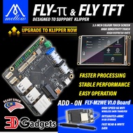 Mellow FLY-π Board + 3.5 Inch TFT Touch Screen | Add FLY-M2WE 5G WIFI Speed for FDM 3D Printer & Kli