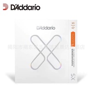 Tali Gitar Folk Berkualiti Tinggi D'Addario Tali Gitar Akustik Tali Gitar Elektrik Siri XS Tali Gita