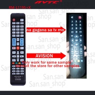 100% Universal remote control for avision smart tv curved tv remote