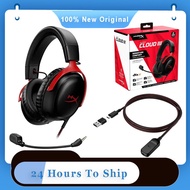 HyperX Cloud 3 III Wired Gaming Headset With DTS Sound Mic/Support HyperX Software USB Gaming Headph