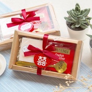 精典 泰國冷製皂+康寧英倫茶包2入+玫瑰湯匙 實用小禮物 多款吊牌