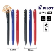 Pilot BP-1 RT Retractable Ball Pen 0.7mm/1.0mm Medium/Fine (Rubber Grip)