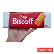 LOTUS BISCOFF BISCUIT ขนมคุ้กกี้รสคาราเมล บิสกิตดอกบัวในตำนาน  ขนาด 250 กรัม