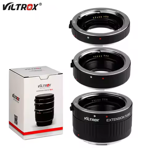 Viltrox DG-C 12mm 20mm 36mm Auto Focus AF Macro Extension Tube Set Lens Ring Adapter for Canon EOS C