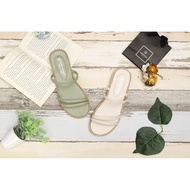 Fufa Shoes &lt; &gt; 1PL199 Mist Slightly Dispersed Light French Slippers