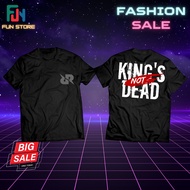 Latest RRQ Hoshi T-Shirt 2023 King'S Not Dead Adult Size XXXXXl SM XXXXl L XL XXXL XXL XL Cotton Mat
