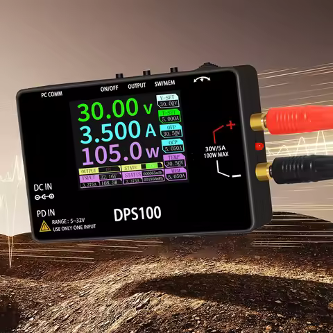 DPS100 Adjustable Voltage Regulator 30V 5A 100W Max Pocket Size Bench Switching Programmable Voltage