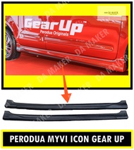 【Ready Stock】PERODUA MYVI ICON MYVI 2015 GEAR UP SIDE SKIRT