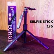 Tripod TONGSIS TRIPOD L16 TONGSIS TRIPOD SELFIE STICK TRIPOD BLUETOOTH CAMERA HANDPHONE TRIPOD