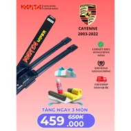 Kanta LUXURY wipers for PORSCHE CAYENNE 9PA 9PA FL are super clean, super quiet, super durable
