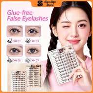 60-120 Cluster Self-Adhesive Lashes False Eyelash Extensions 3D For Beginners Natural Eyelashes