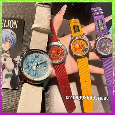 Original Evangelion EVA Watch Blind Box The Final Mission Series Anime Merchandise Character Themed 