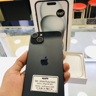 iphone 15 plus 128 gB snd iBox black