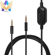 3.5mm Male To Male Audio Cable Mute Switch for Logitech G433 G233 Headset