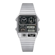 [Powermatic] Citizen JG2101-78E Ana-Digi Men'S Analog / Digital Watch - Silver