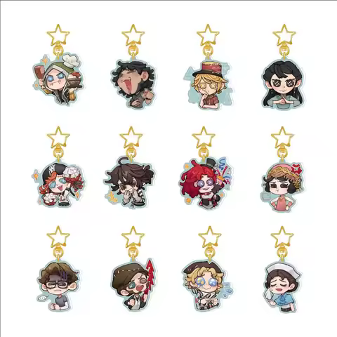 Cute Cartoon Game Identity Ⅴ Figures Joker Edgar Valden Mike Morton Luca Balsa Cosplay Acrylic Key C