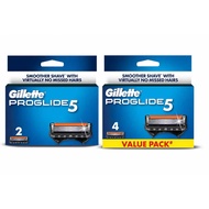 Gillette Proglide 5 Razor Blade 2'S / 4'S Refill