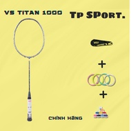 VS Titan 5, 6, 7, 8, 9, 1000 badminton rackets, genuine full carbon, flexible G5 handle, max tension