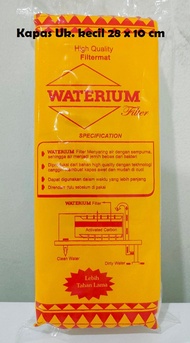 Kapas filter Waterium Busa filter kecil Media Filter Aquarium dan Kolam Ikan murah dan tebal no hite
