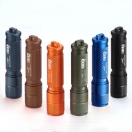 Mini Keychain Small Flashlight Lens Waterproof AAA No. 7 Battery