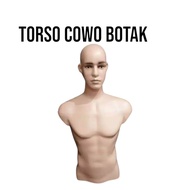 Patung dewasa cowo patung torso patung setengah badan maneqin setengah body