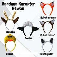 Cute Animal Ear Character Headband Unisex Halloween Headband Animal Headband for Children and Adults