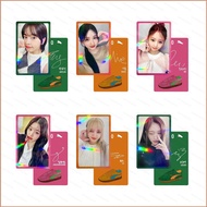 IVE x PUM Lomo card Yujin Gaeul Wonyoung LIZ Rei Leeseo LOMO card postcard photo
