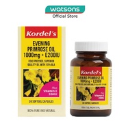 KORDEL'S Evening Primrose Oil 1000 mg + Vitamin E 200 IU 30s