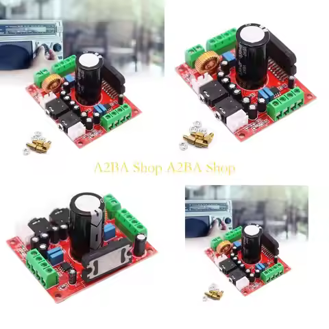 A2BA XH-M150 4 Channel Amplifier Board TDA7850 Base for Car and Home Auditory