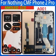 6.77" Original AMOLED  for Nothing Phone CMF 2Pro A001 Display Touch Screen Panel Digitizer For Noth