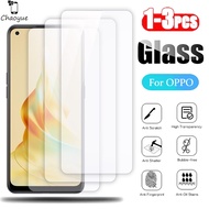 3Pcs 9H Full Tempered Glass For OPPO Reno 8 8T 8Z 7 7Z 6 6Z 5 5F 5Z 4 3 Pro 2 2F 2Z 4G 5G 2024
