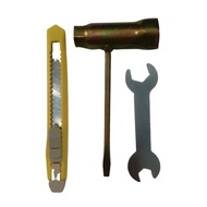 Motorcycle Partner Driver Repair Kit Set 10mm 14mm Spanner 13mm 19mm Spark Plug Socket Spanner Screw