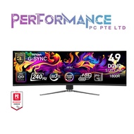 MSI MPG 491CQPX QD-OLED 240Hz 49 INCH 4K GAMING MONITOR (3 YEARS WARRANTY BY CORBELL TECHNOLOGIES PT