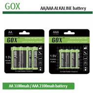 GOX AA 3100mAh Or AAA 2100mAh 1.5V Alkaline Battery
