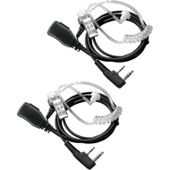 (2 Pack)Walkie Talkies Earpiece with Mic Radio Earpiece for Walkie-Talkie 2 Pin Headset K5 Plus 5RM 