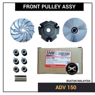 HONDA ADV 150 ADV150 FRONT PULLEY ASSY WITH ROLLER SET