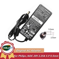 ADPC2045 Original TPV 20V 2.25A AC Adapter Charger for MSI Optix G24C4/G27C4 G272 (3CB5) G241 24" Ga