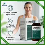 【100%Original】Buy 3 Get 1  Ready Stock官方正版假一赔十 ketozen mct 甩油糖 KETOZEN 甩油王