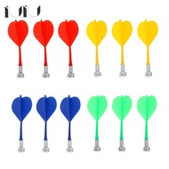 IUIU 12 Pieces/Set Colorful Darts Safety Replacement Darts Accessory 12pcs mixed