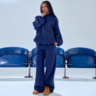 24' Embossed Wide Leg Oversized Sweatpants Spring Vacation Summer Casual Airport 4th July Airport Fa