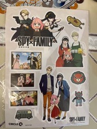 Spy family 貼紙