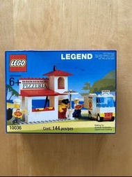 【LEGO樂高】城市系列 pizza to go  2002年 10036 *未開封
