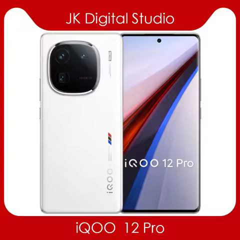IQOO 12 Pro IQOO12 Pro 5G Mobile Phone Snapdragon8 Gen3 6.78inch AMOLED 5100Mah 120W Flash Charge 50