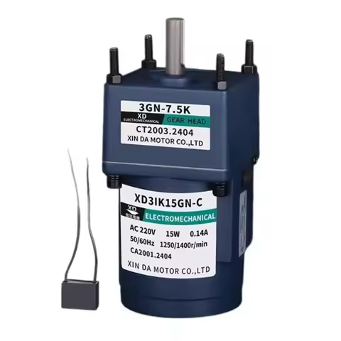 XD3IK15GN-C AC 220V 15W 50Hz Micro Constant Speed Gear Motor 10-500RPM for Automatic Door/Conveyor/M