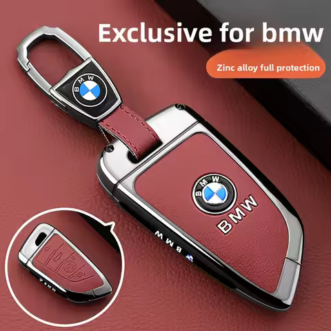 For BMW 1 3 5 7 Series X1 X3 X4 X5 F10 F15 F16 F20 F30 F18 F25 M3 M4 E34 Key Case Cover Alloy Shell 