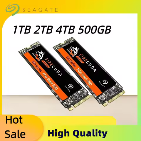 For Seagate SSD M.2 Computer PC NVMe PCIe Gen Solid State Drive 1TB 2TB 4TB 500GB Internal SSD Nvme 