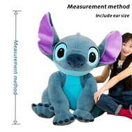 Disney ขนาดใหญ่ Lilo & Stitch Plush ตุ๊กตาตุ๊กตาตุ๊กตา Kawaii สัตว์การ์ตูนคู่ Sleepingpillow Softmat