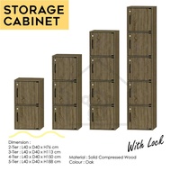 STORAGE CABINET WITH LOCK / 4 SIZES BOOKCASE/LOCKER/FILE CABINET/STORAGE LOCKER/BOOKCASE