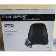 OTO SPINAL SUPPORT Massage cushion with remote control